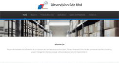 Desktop Screenshot of observision.com.my